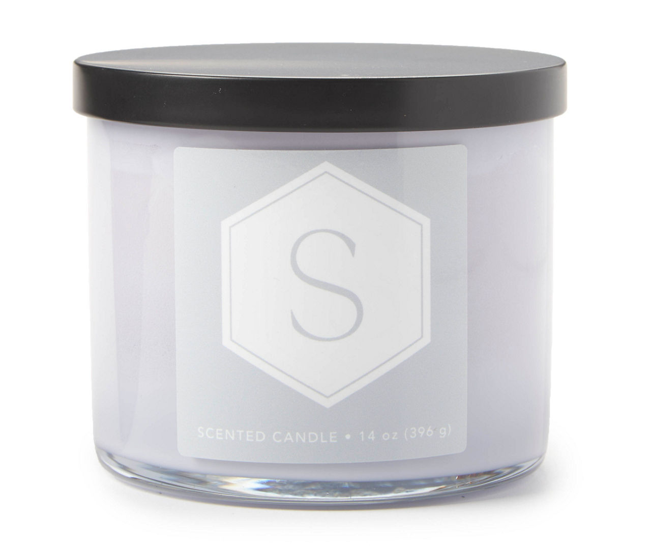 Bamboo Forest "S" Gray 3-Wick Jar Candle, 12 oz.