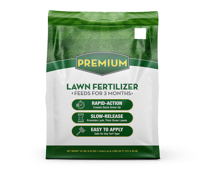 Premium Seed Lawn Fertilizer, 10 Lbs.