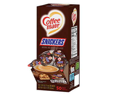 Snickers Liquid Creamer Singles, 50-Count