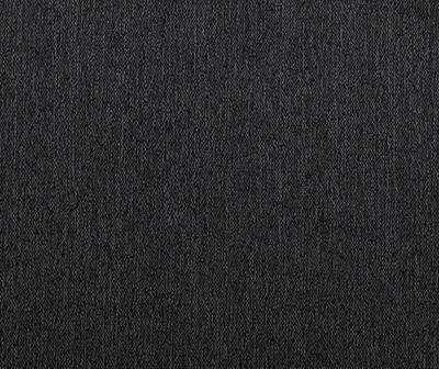 Baylor Charcoal Room-Darkening Grommet 4-Piece Curtain Panel Set, (84")