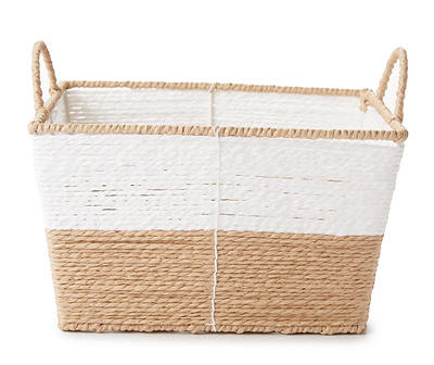 Tapered Woven Paper Bin