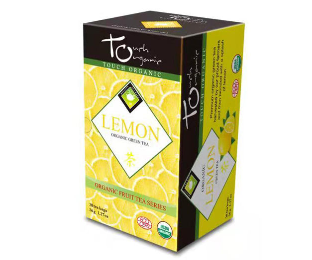 Touch Organic Organic Lemon Green Tea Bags 20 Count Big Lots   810559745