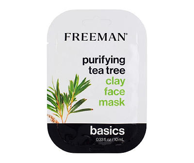Basics Tea Tree Clay Face Mask, 0.33 Oz.