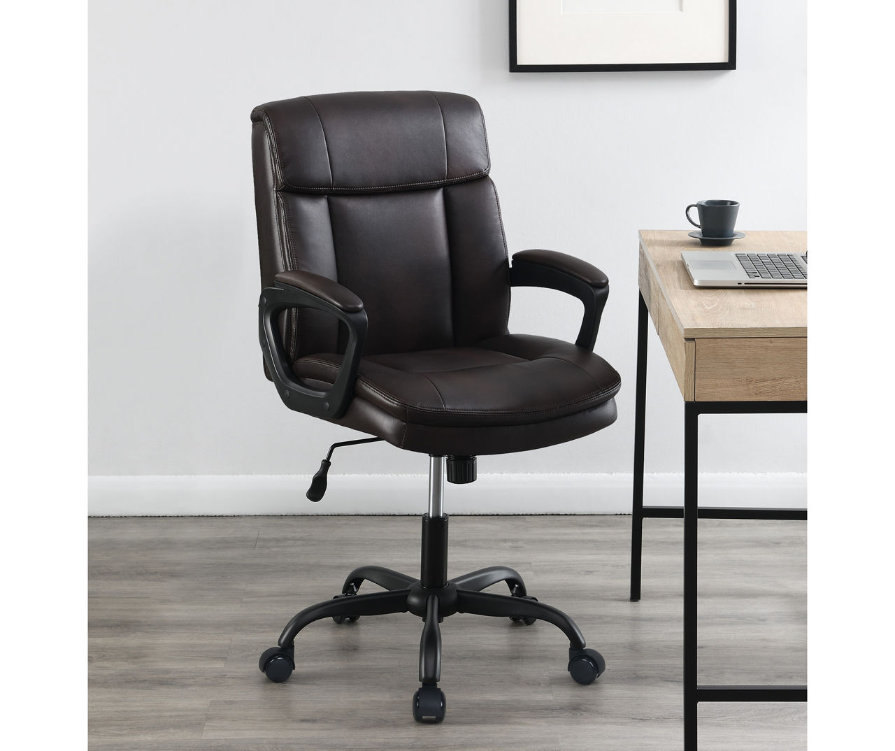 Real Living Gray Fabric Office Chair