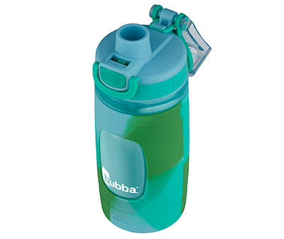 Bubba 12oz Flo Plastic Insulated Water Bottle Blue/Green 