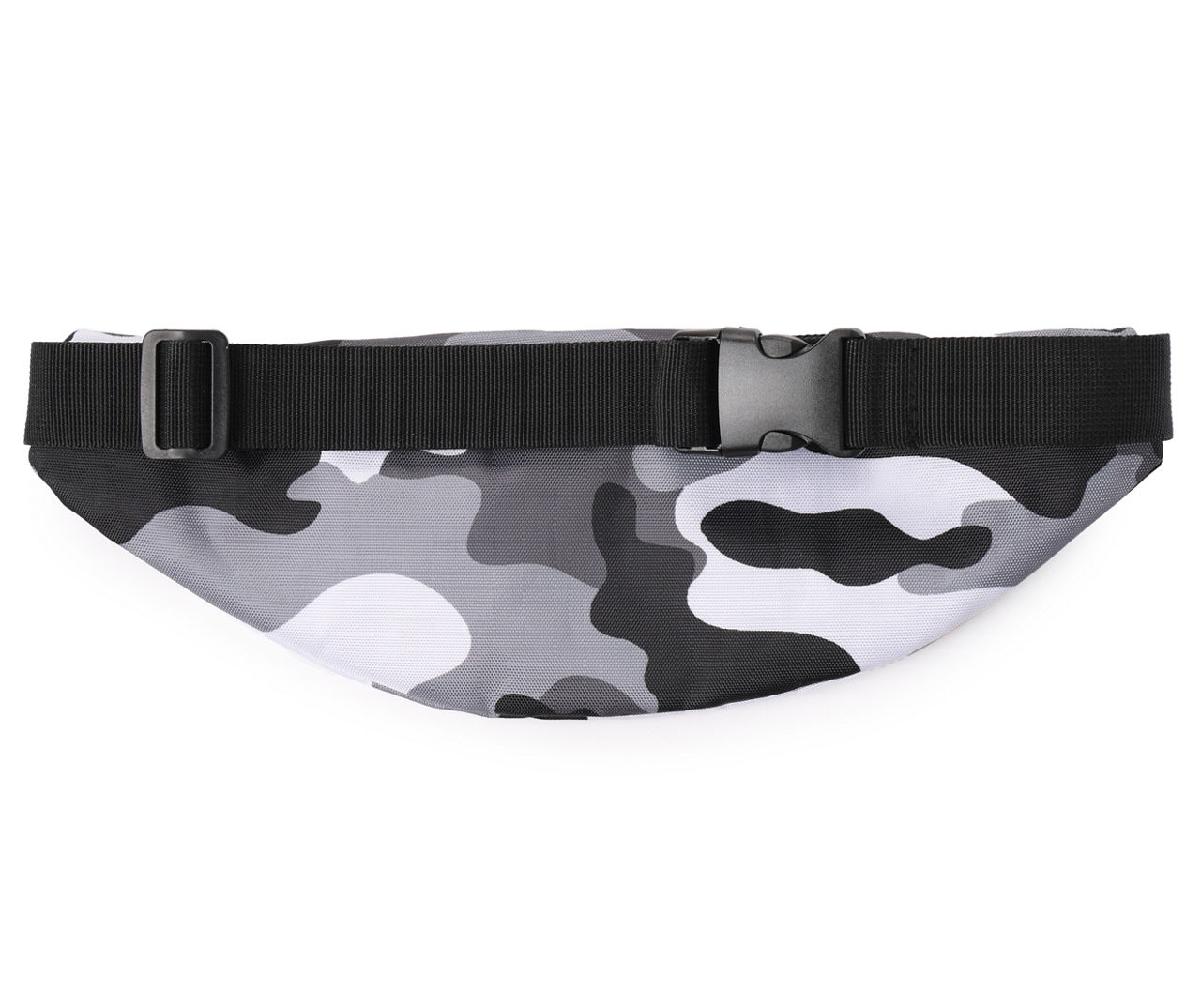 Grey Camouflage Plus Size Fanny Pack with Adjustable Strap 29-49 Inche -  Zodaca