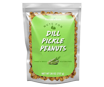Dill Pickle Peanuts, 26 Oz.