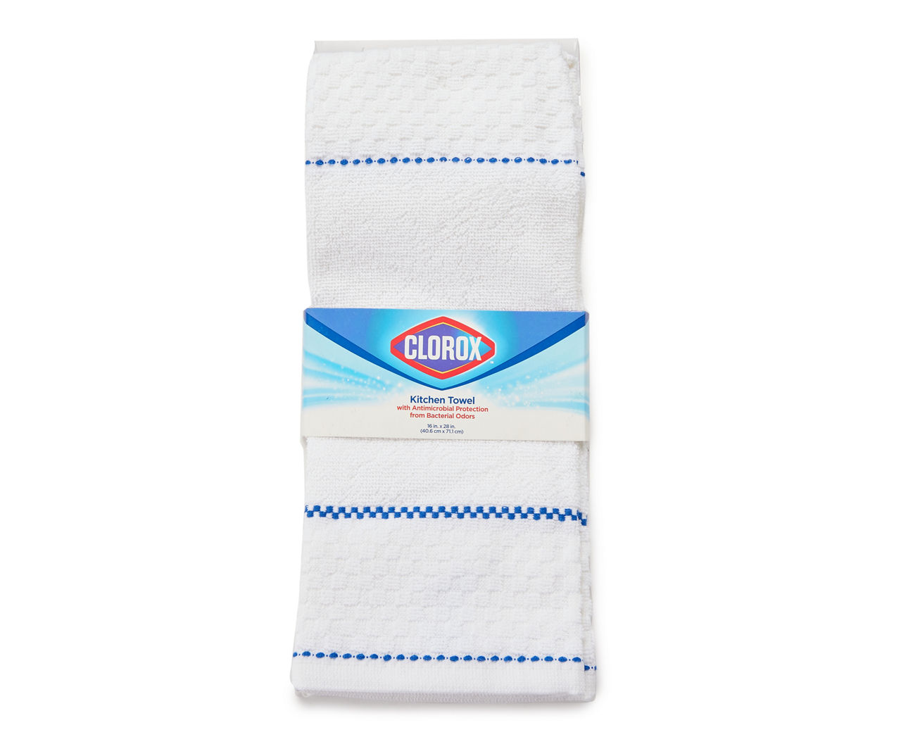 Clorox Clorox White CheckerboardAccent Kitchen Towel Big Lots