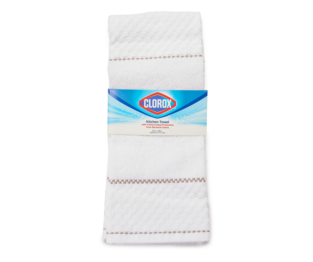 Clorox Clorox White CheckerboardAccent Kitchen Towel Big Lots
