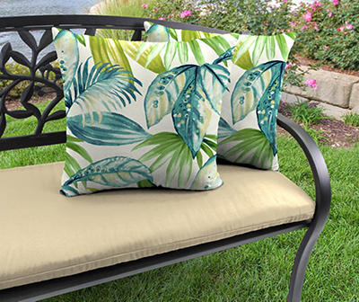 18" Seneca Caribbean Outdoor Throw Pillows, 2-Pack