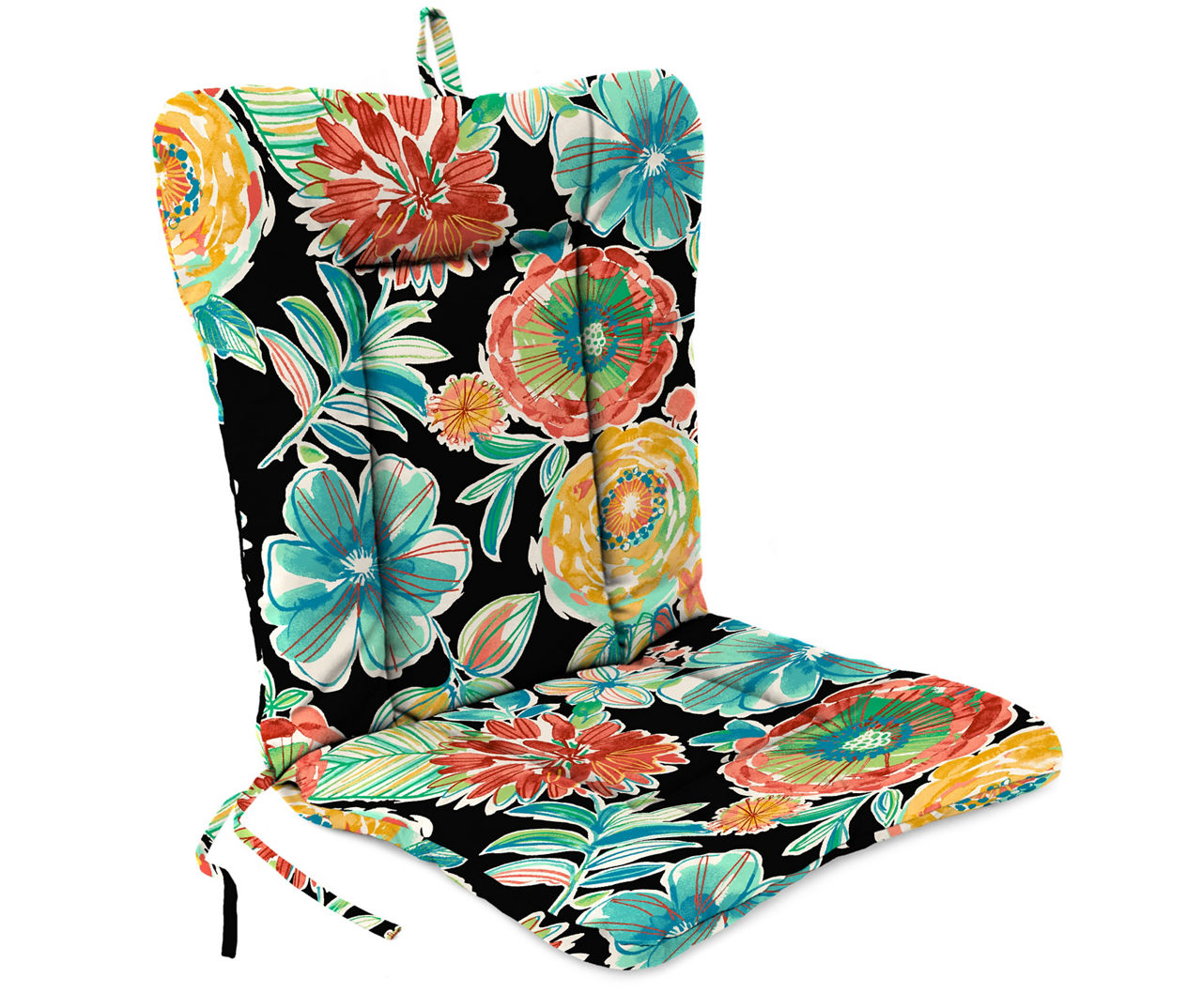 Tie On Chair Cushion Seat Pad Cover OUTDOOR Garden Patio Pillow Case 