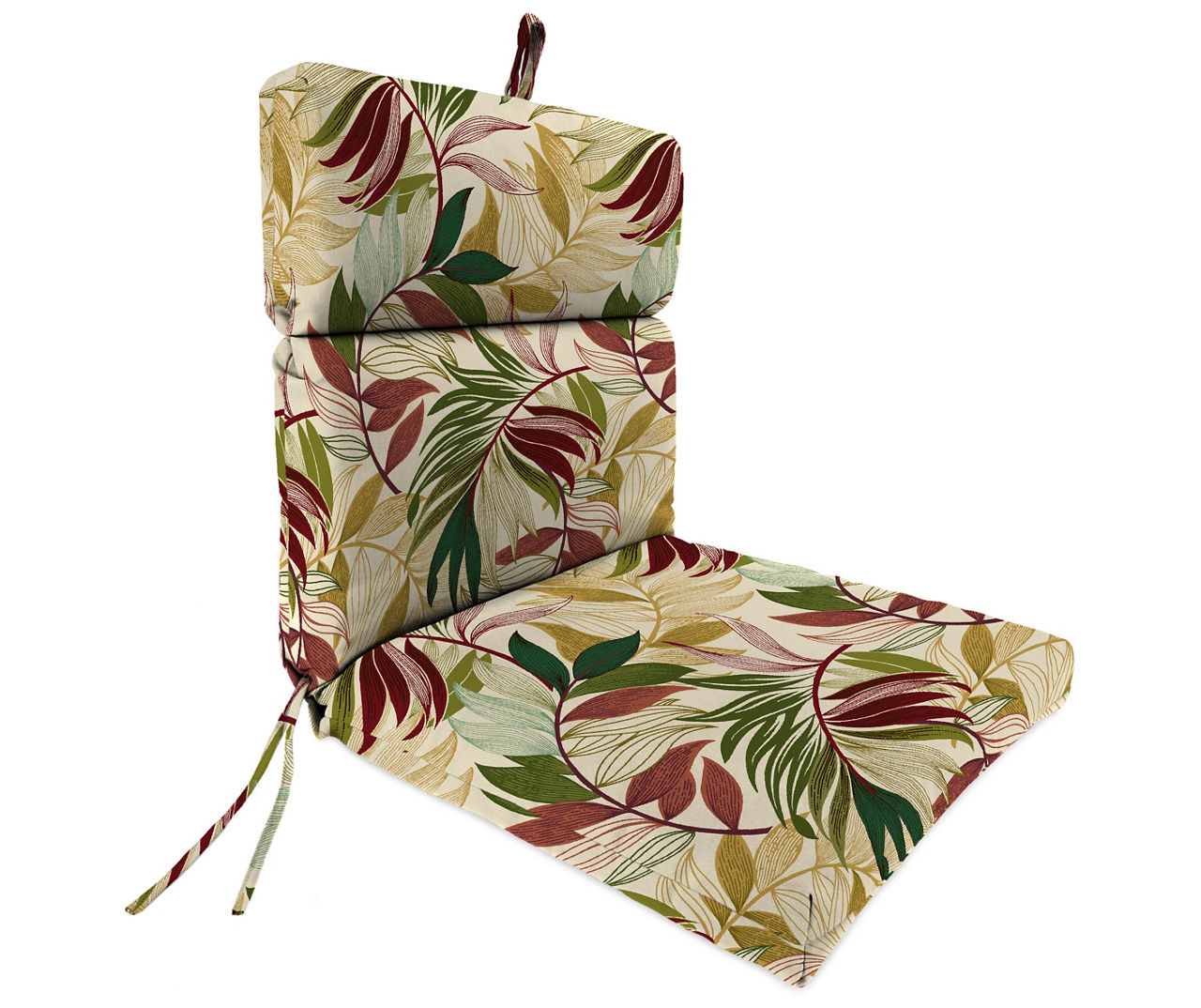 開催中 Tiita Outdoor Indoor Seat Back Chair Cushion with Ties All Weather  Chair Cu