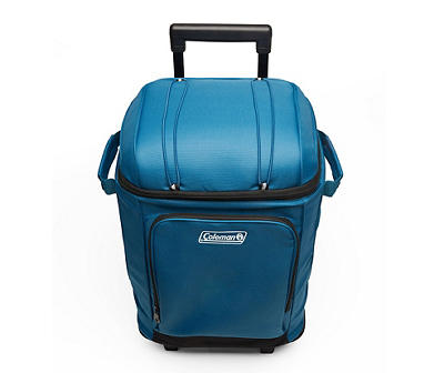 Blue 42-Can Wheeled Soft Cooler