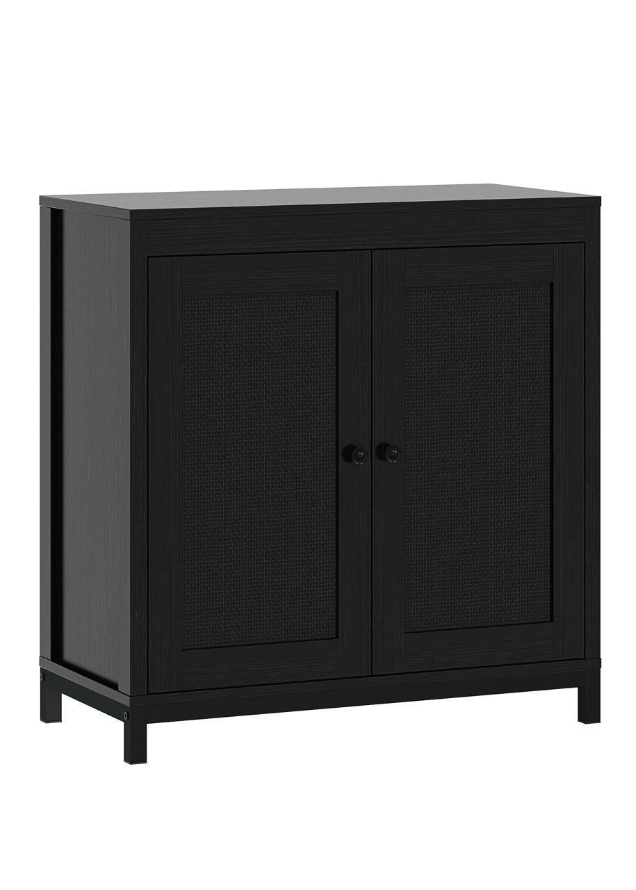 Real Living Real Living Villa Park Cane 2-Door Storage Cabinet