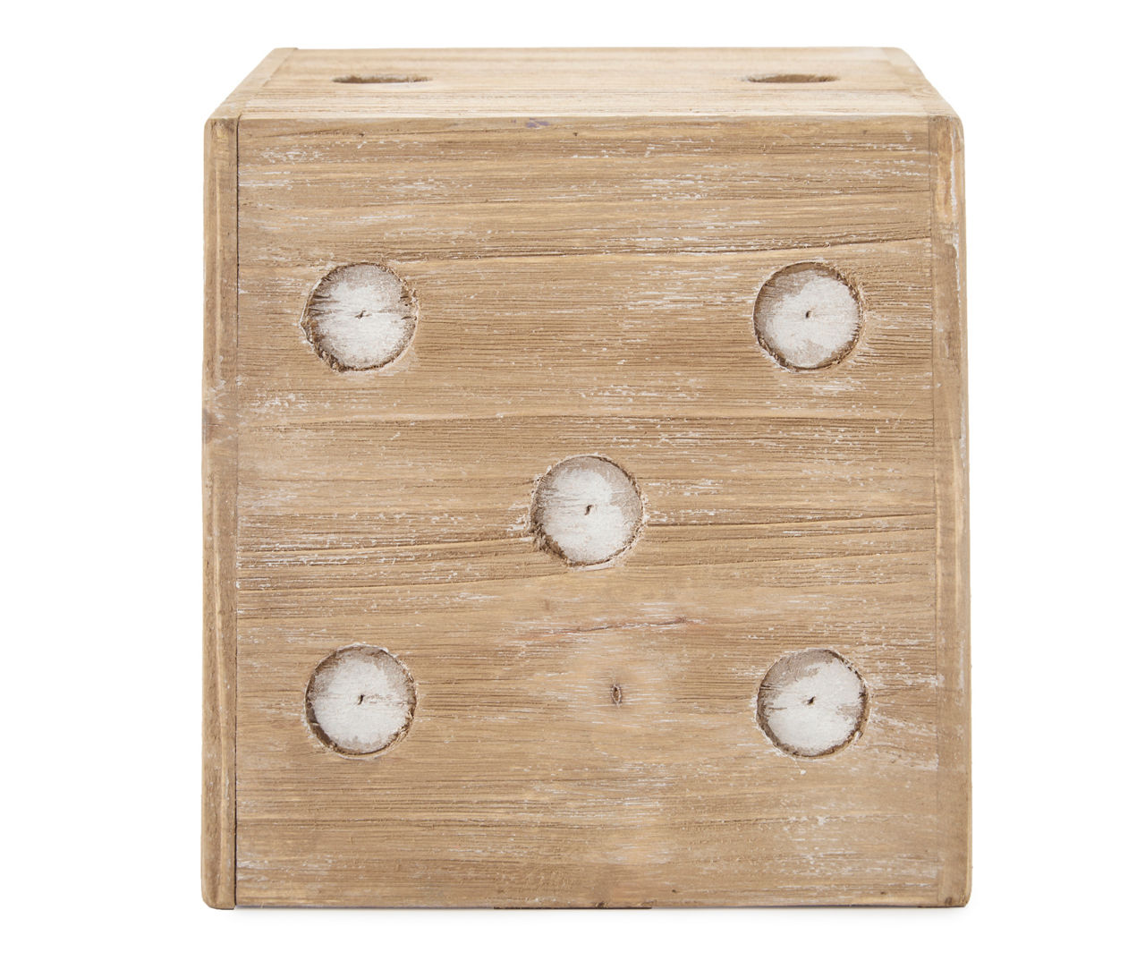 Brown Wood Die Décor