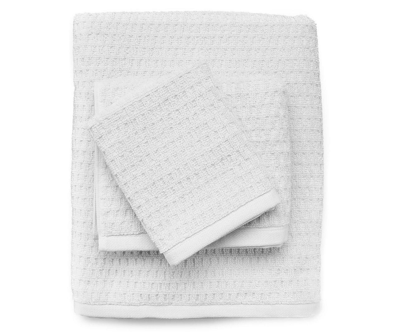 Martha Stewart Everyday Harbor Mist Waffle-Texture Washcloth | Big Lots