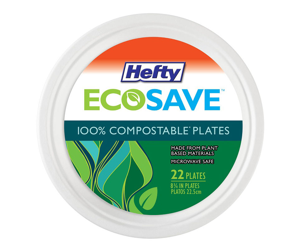 8.75 Compostable Paper Plate