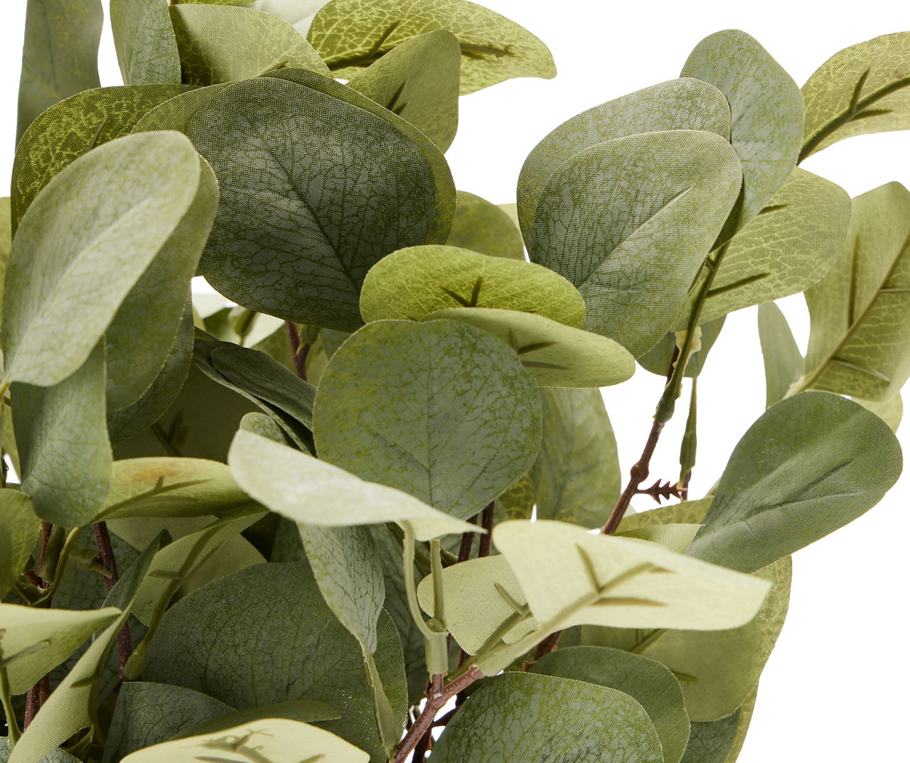 Green Artificial Plant With Brown Wood Wall Pocket