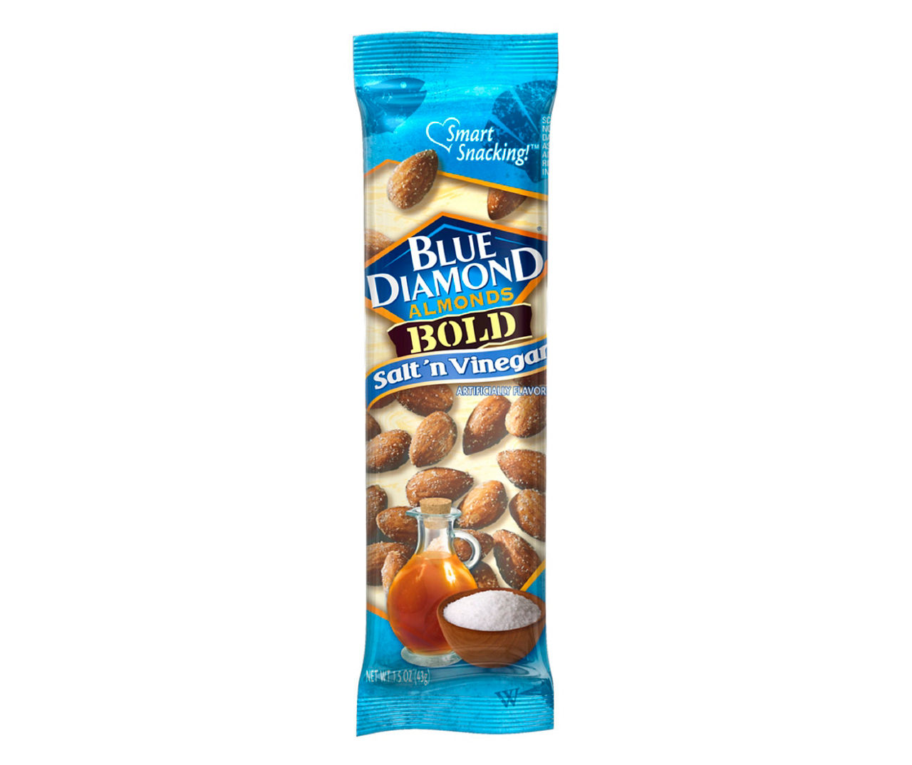 Blue Diamond Bold Salt & Vinegar Almonds, 1.5 Oz. 