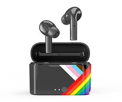Pride Stripes True Wireless Pro Bluetooth Earbuds