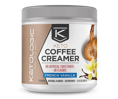 French Vanilla Keto Coffee Creamer, 13.5 Oz.