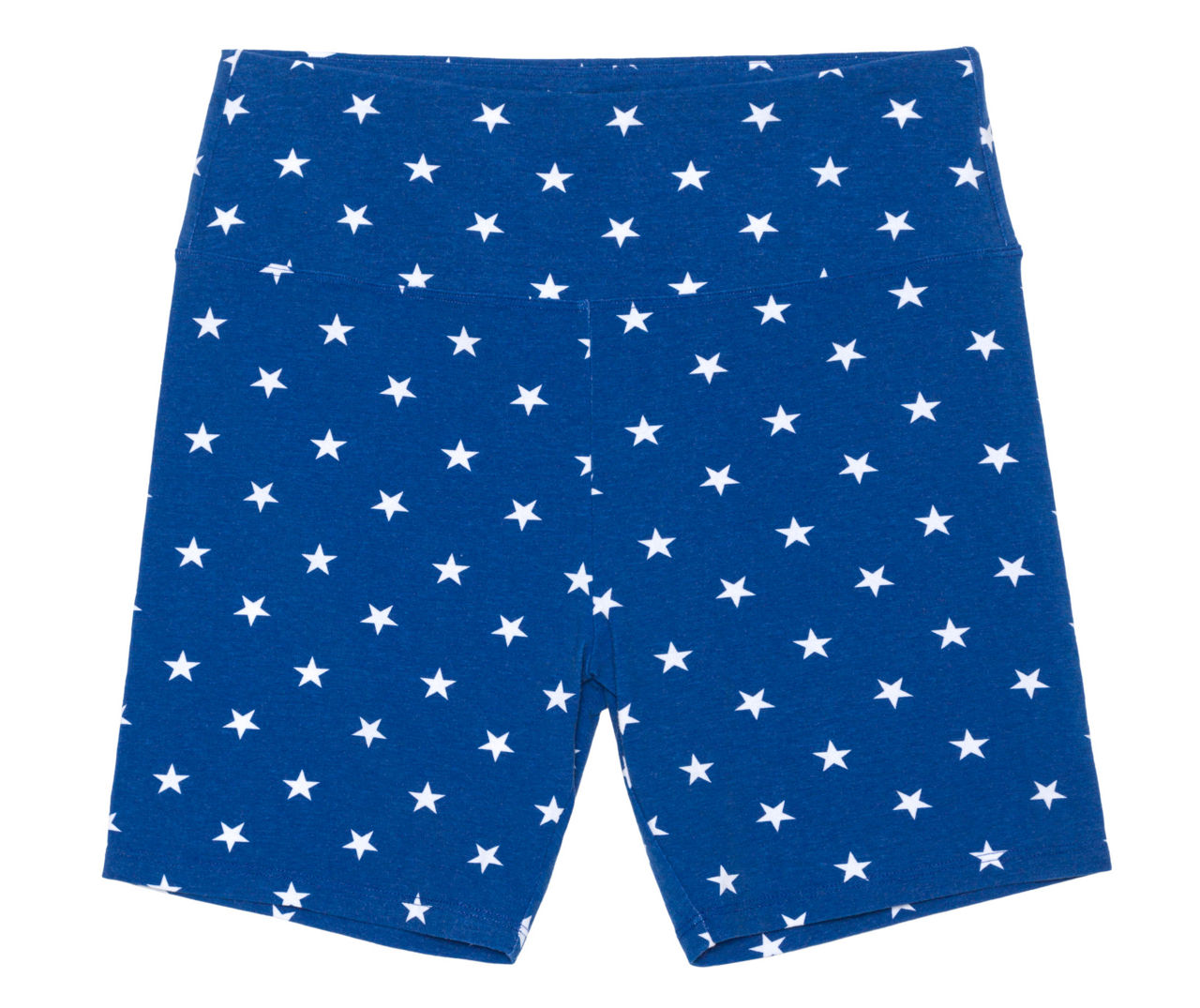 Blue shorts with cheap white stars