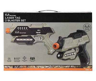 Black & Gray Laser Tag Blaster, 2-Pack