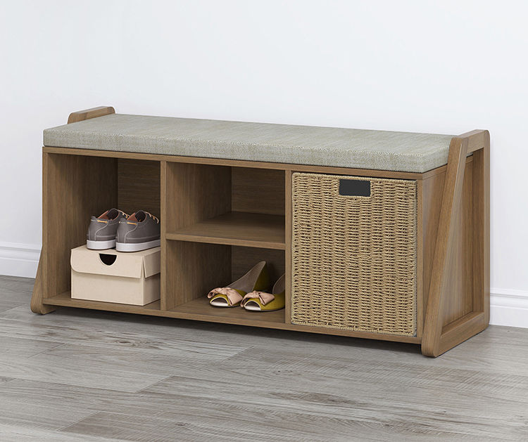 Real Living Tribeca Shoe Storage Entryway Bench