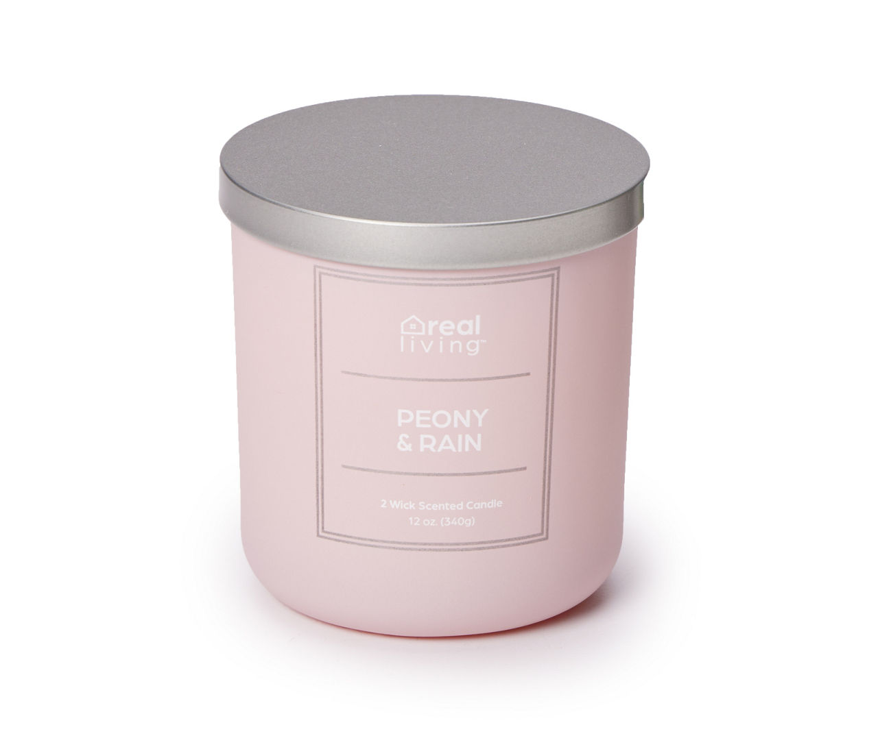 Peony & Rain Pastel Pink Jar Candle, 12 Oz. Big Lots