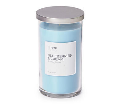 Blueberries & Cream Aqua Tumbler Jar Candle, 18 oz.