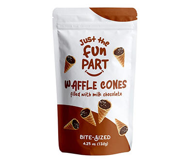 Milk Chocolate Bite-Sized Waffle Cones, 4.23 Oz.