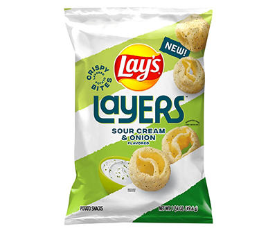 Lay's Layers Sour Cream & Onion Flavored Potato Snacks 1.75 oz
