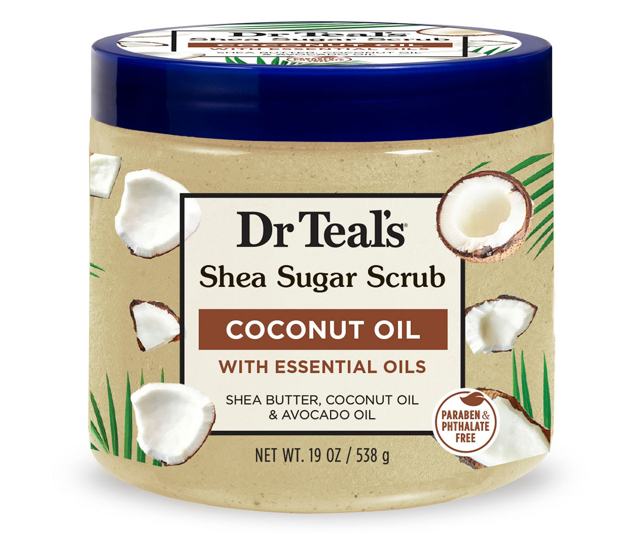 Dr Teal's Coconut Oil & Essential Oils Shea Sugar Scrub, 19 Oz. | Big Lots