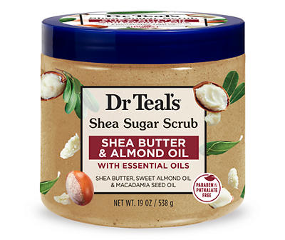 Shea Butter & Almond Oil Shea Sugar Scrub, 19 Oz.