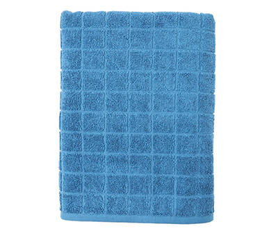 Real Living Windowpane Texture Bath Towel