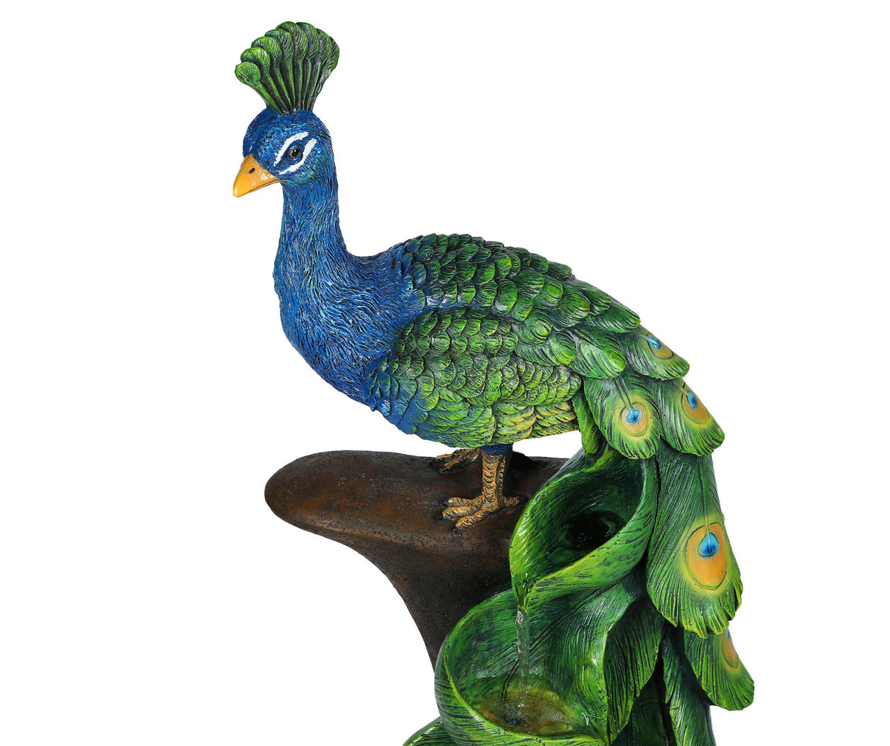 Peacock LED 3-Tier Resin Fountain | Big Lots