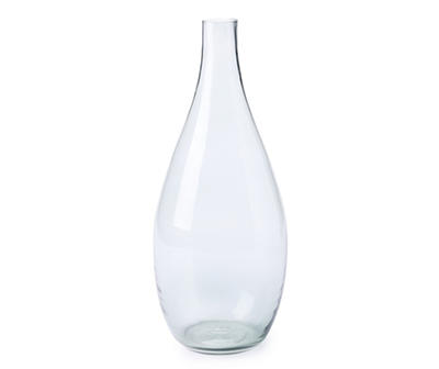 Green Round Glass Vase, (15