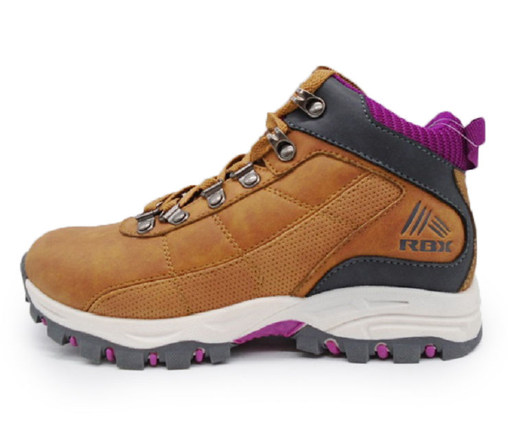 Women's Size 9-9.5 Brown & Purple Hiking Boot