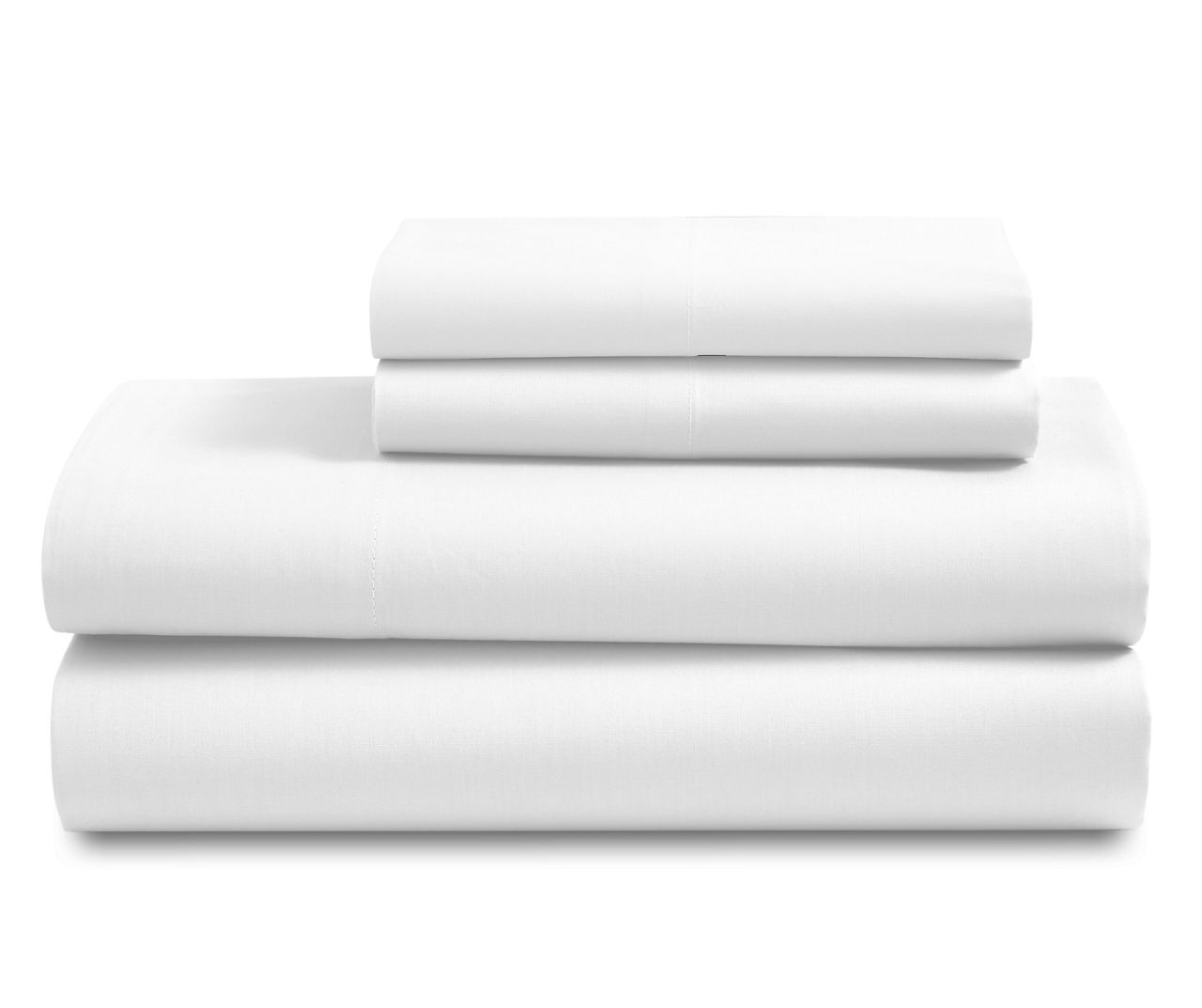 Martha Stewart Everyday White Microfiber Full 4-Piece Sheet Set | Big Lots