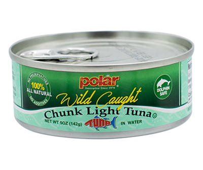 Wild Caught Chunk Light Tuna, 5 Oz.