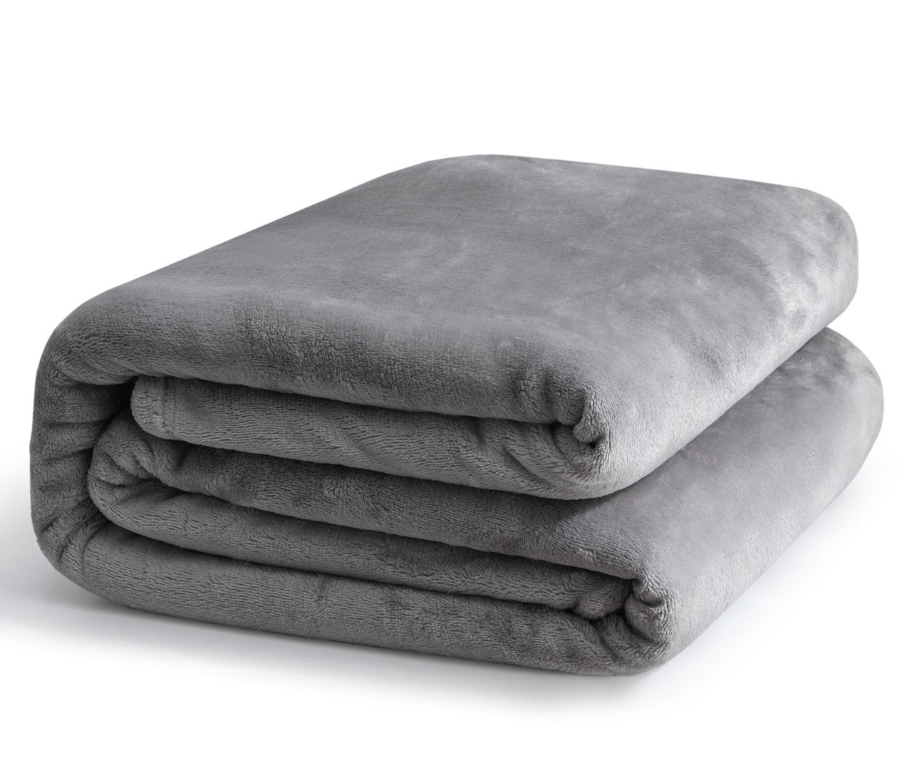 Gray Twin/Full Velvet Blanket