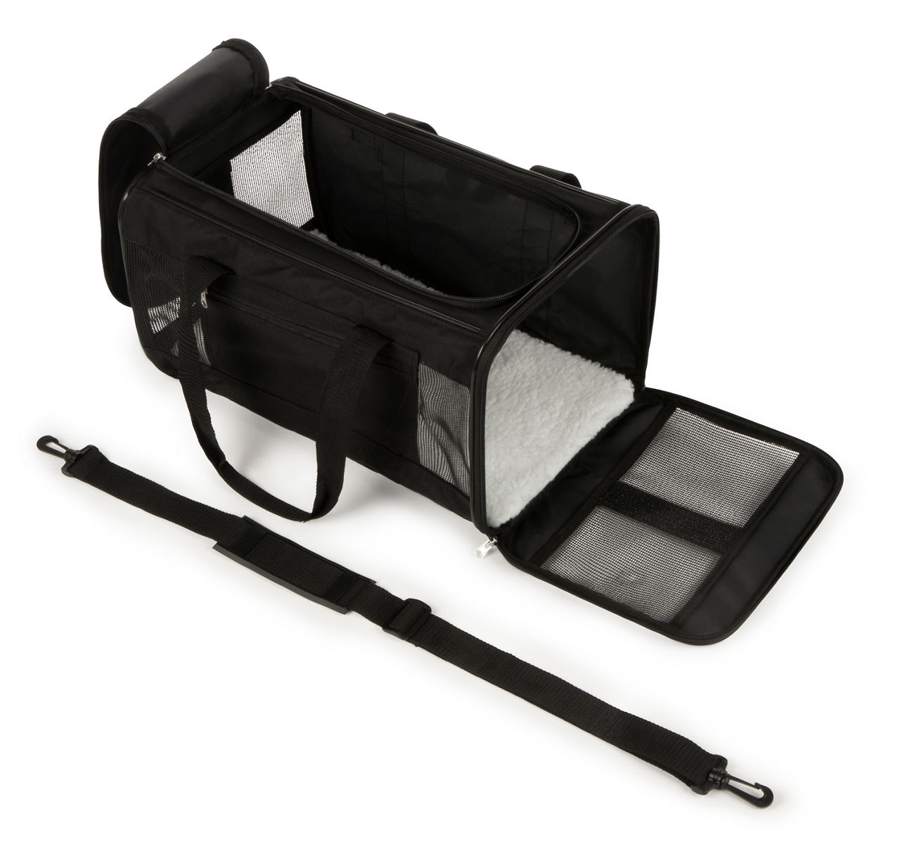 EveryYay Places To Go Black Pet Carrier, Small