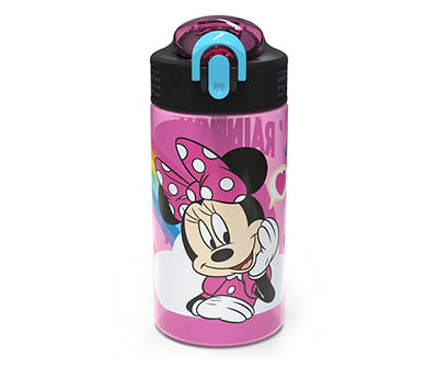 Disney Park Action Pink Minnie Mouse Spout Water Bottle, 16 oz.