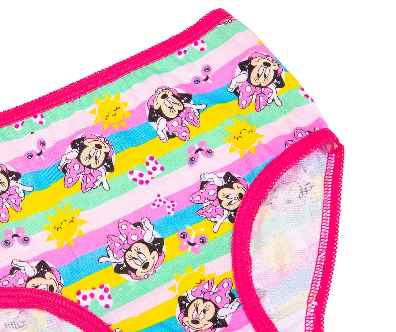 Lot of 3 New Basics Toddler Girls 5 Pack Brief Underwear Pink/Purple/Panda  2T/3T
