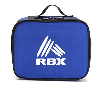 Blue & Black Logo Lunch Bag