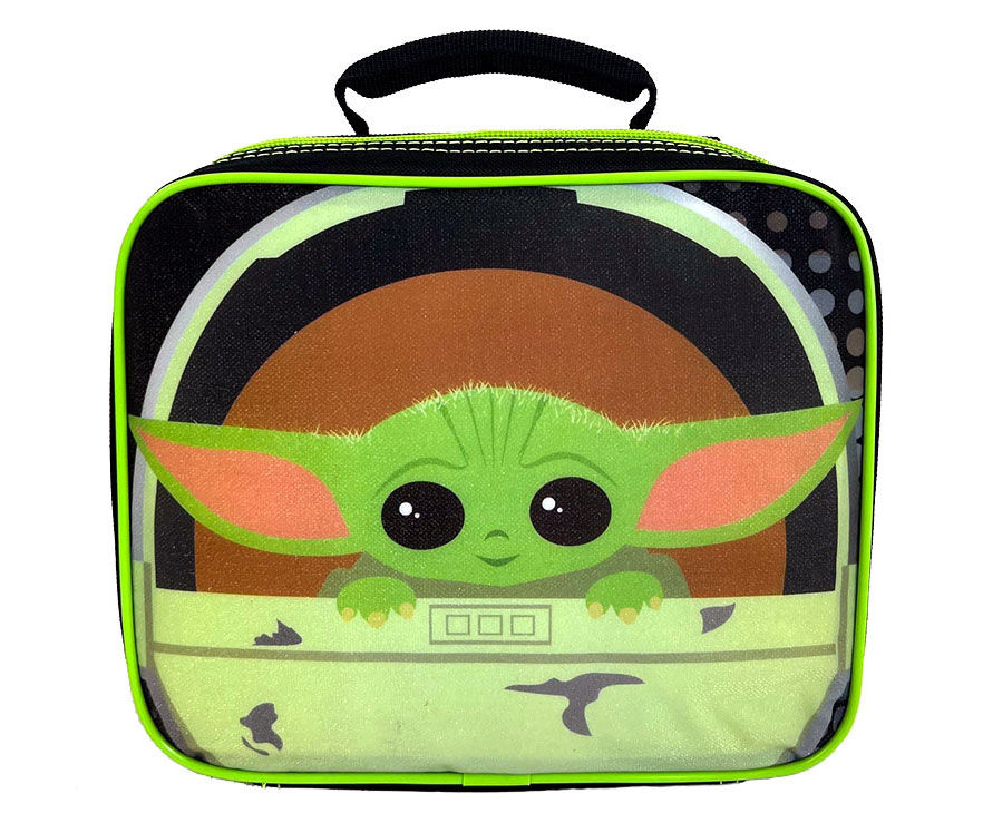 Lucas Star Wars Green Grogu Insulated Lunch Bag