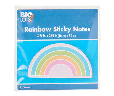 Rainbow Sticky Notes
