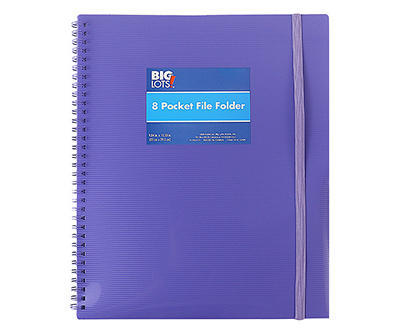  8-Pocket Poly Folder
