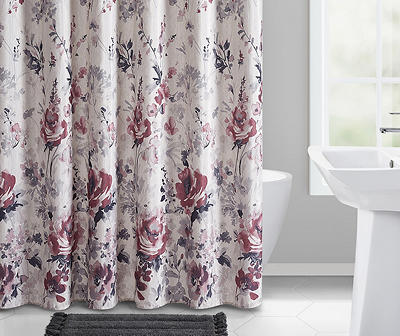Set of 2 Light Purple Textured Pattern Non Slip Bath Tub Bathroom Shower Mat 