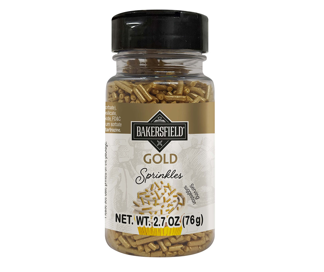 Bakersfield Gold Sprinkles, 2.7 Oz. Big Lots